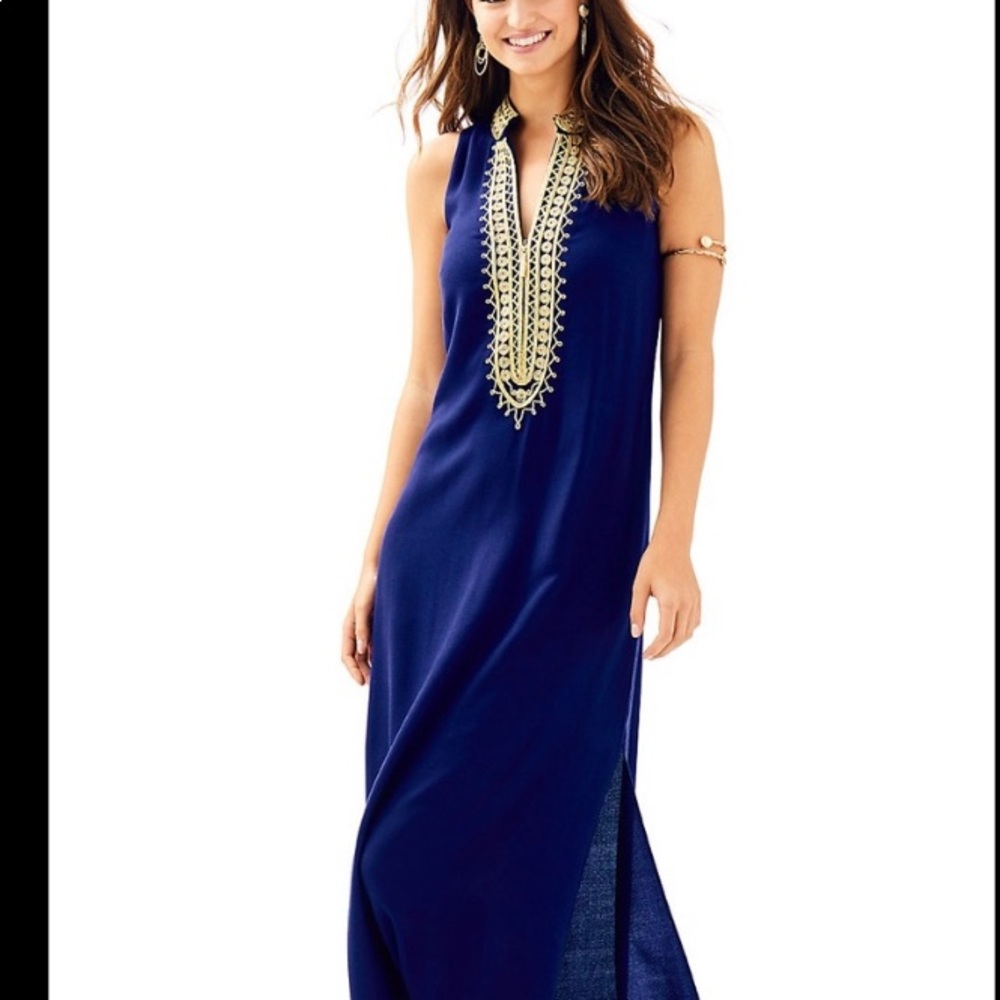 Lilly Pulitzer Jane Maxi Dress Size 10 GUC